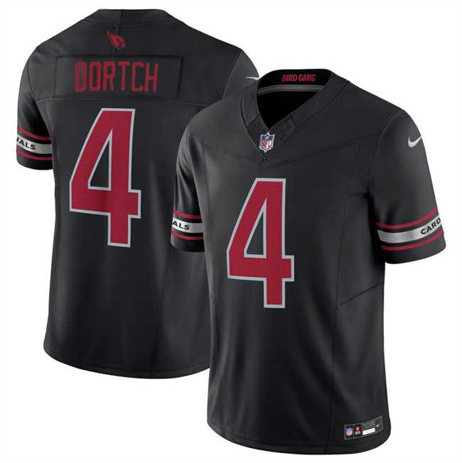 Men & Women & Youth Arizona Cardinals #4 Greg Dortch Black 2024 F.U.S.E. Vapor Untouchable Limited Stitched Jersey Dzhi->utah hockey club->NHL Jersey
